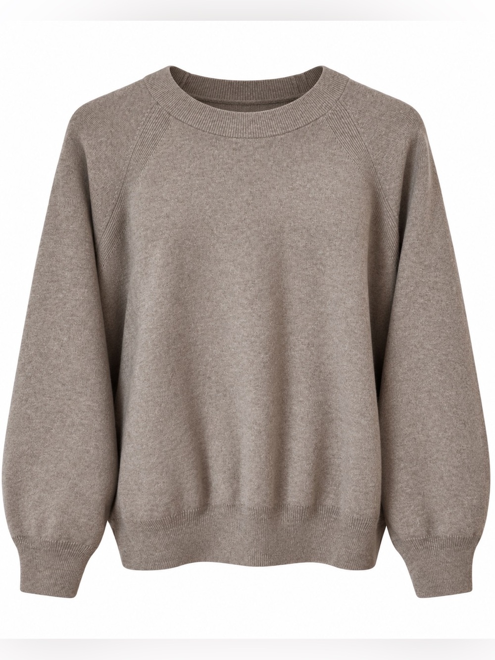 Roots Cashmere Cotton Blend, Large, Crewneck Sweater, Men's, Soft, Fall Winter